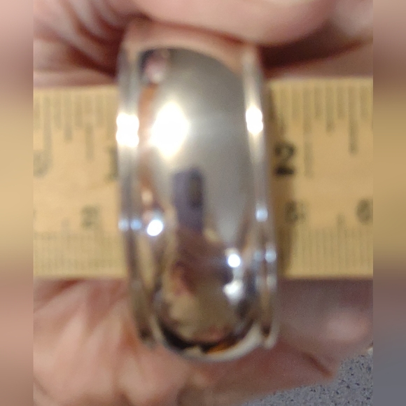 Firm Final price!*Sterling cuff Bracelet - Picture 5 of 5